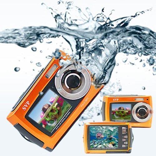SVP SVP 2.7" Dual Screen Orange Aqua5800 Underwater Camera