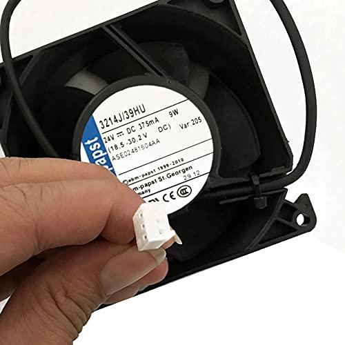 ZSOXPF Papst 3214J 39HU DC24V 375mA 9W 3line 9cm Inverter Cooling Fan