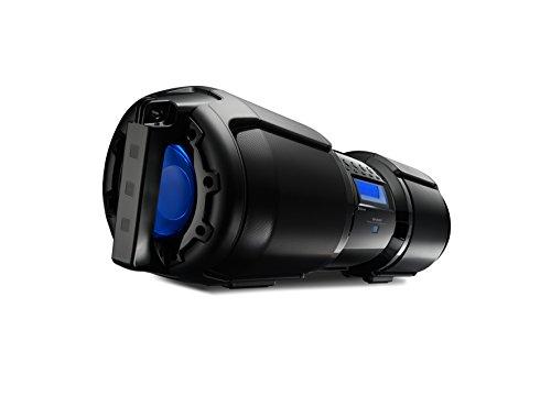 Sharp Sharp GXBT9 Portable Bluetooth Boom Box (Black), 10.80 x 29.50 x 11.00