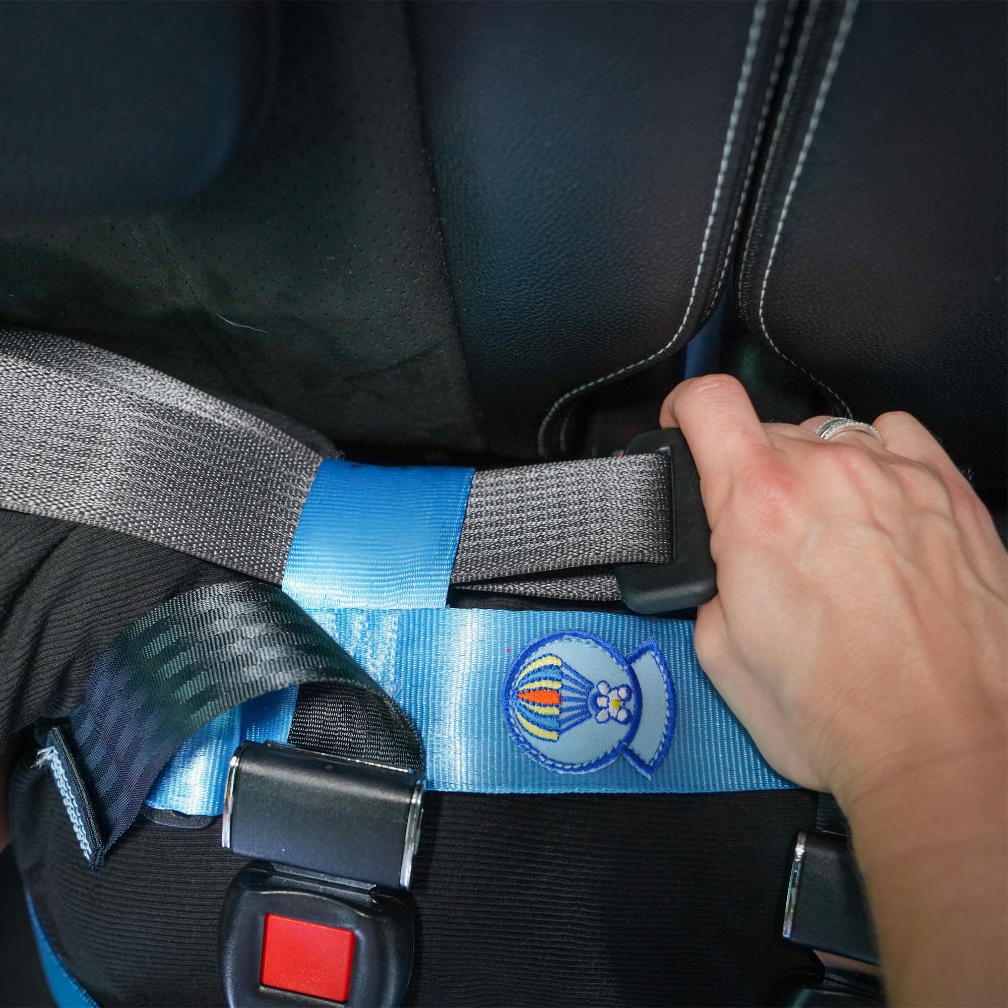 EZ-ON EZ-ON Products 503 Laydown Durable Personal Vehicle User-Friendly Safety Transportation Vest. No Mount Needed. Meets NHTSA Regulation. (Extra-Small, Dark Blue)