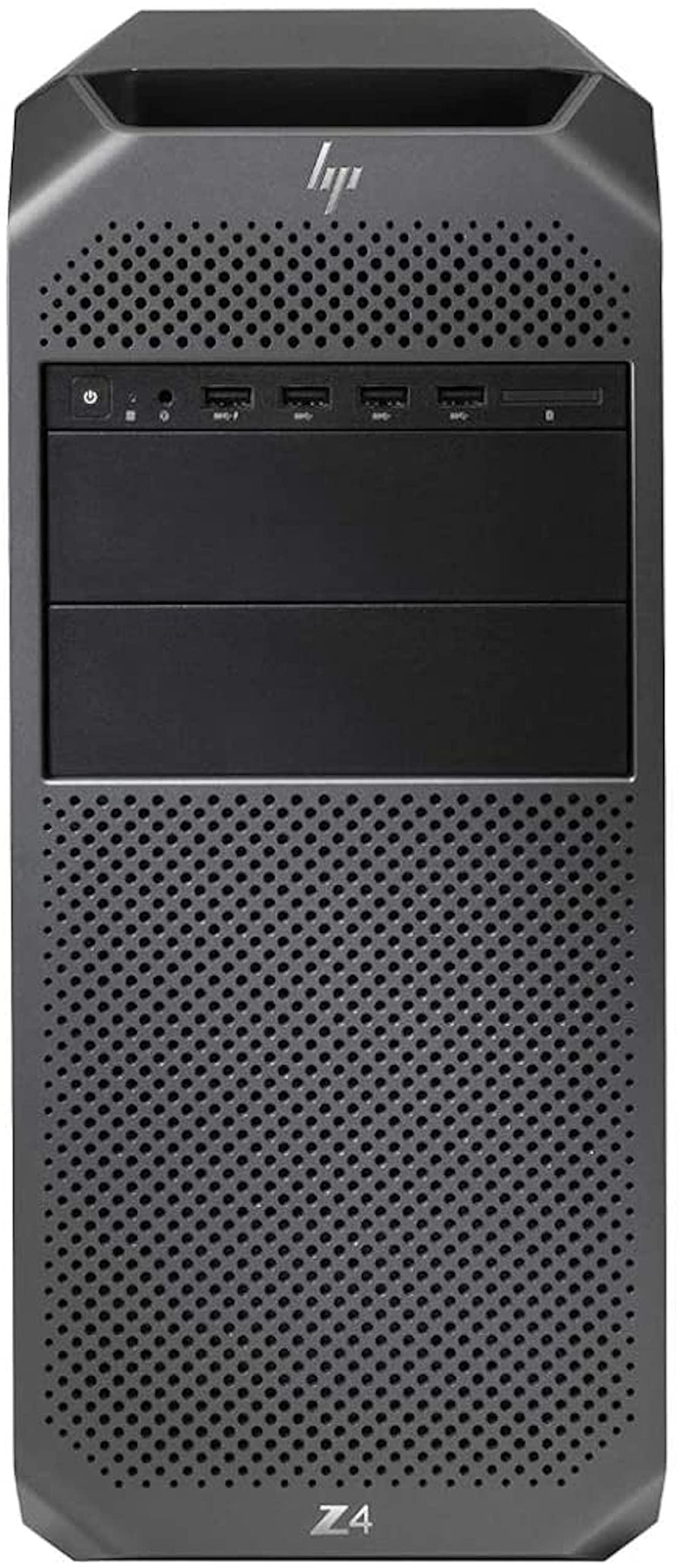 HP HP Z4 G4 Workstation, Intel Xeon W-2133 (6-Core) up to 3.9GHz, 64GB DDR4, 512GB NVMe M.2 SSD + 2TB HDD, Nvidia Quadro P400 2GB, USB 3.1, Windows 11 Pro (Renewed)