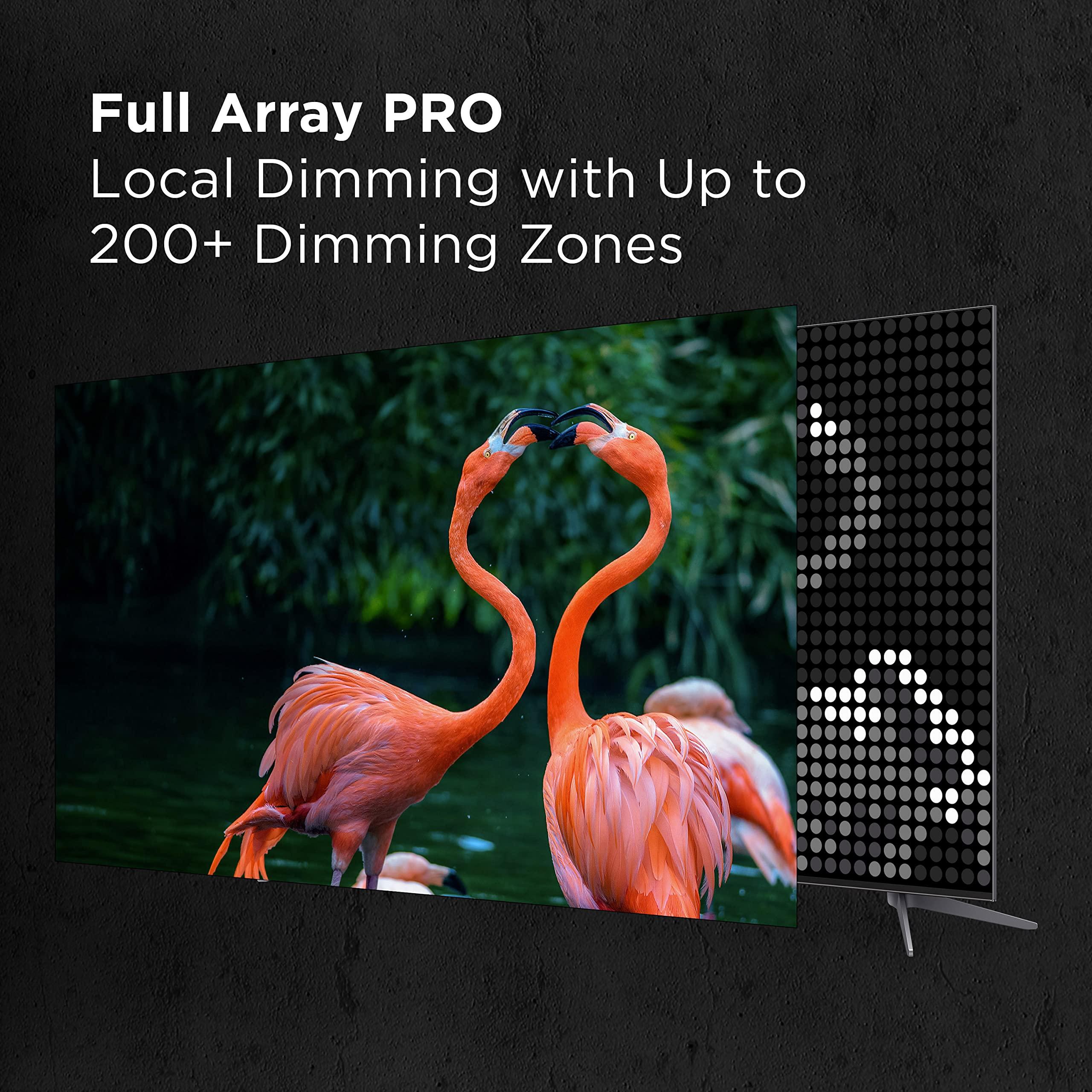 TCL TCL 75-Inch Q7 QLED 4K Smart Google TV (75Q750G) 2023 Model with Dolby Vision & Atmos, HDR Ultra, 120Hz, Game Accelerator up to 240Hz, Voice Remote, 75Q750G