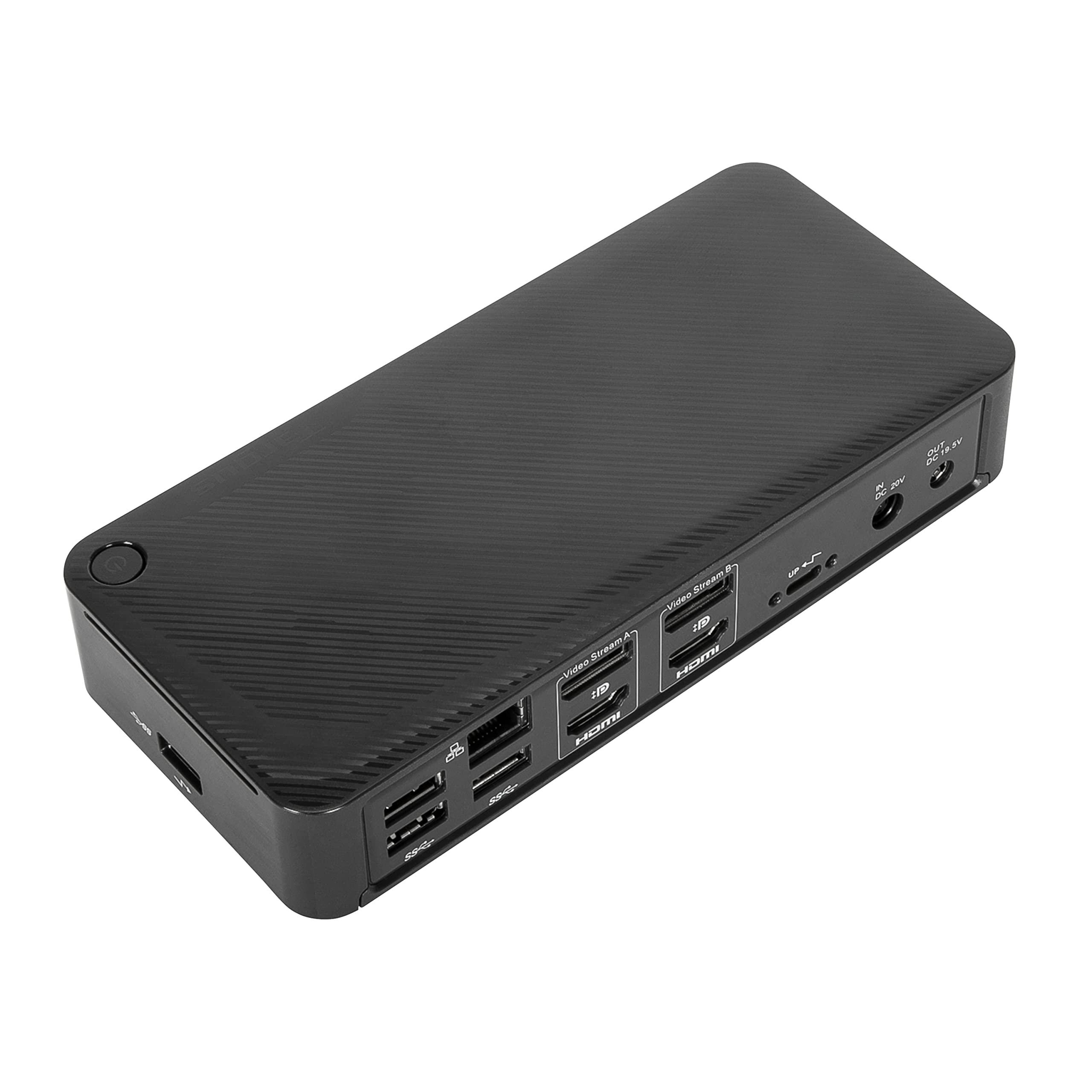 Targus Targus USB-C Docking Station, Universal USB-C DV4K, Dual Monitor, HDMI, 100W Power Delivery - Black (DOCK182EUZ)