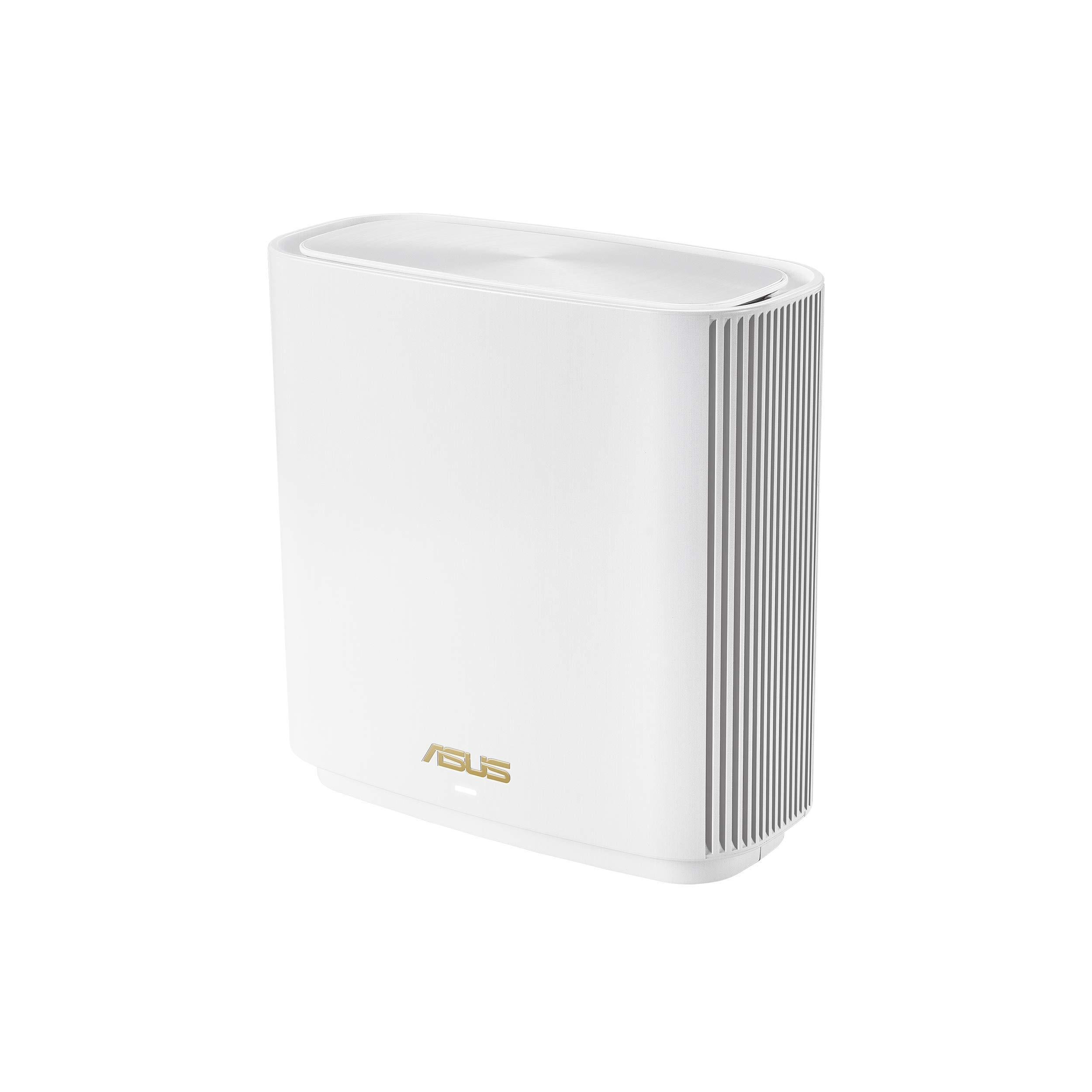 ASUS ASUS ZenWiFi AX6600 Tri-Band Mesh WiFi 6 System (XT8 1PK), White & ZenWiFi Whole-Home Tri-Band Mesh WiFi 6E System (ET8 2PK)