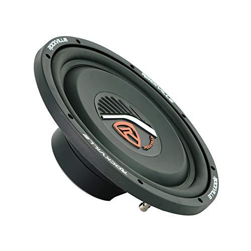 Rockville 2 Rockville W12T4S2 12\" Shallow Mount 1400w Car Subwoofers, CEA Compliant, 2-Ohm