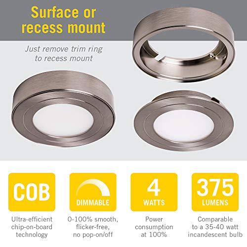 Armacost Lighting Armacost Lighting 223411 LED Puck Light, Bright White, 1 Count (Pack of 1)