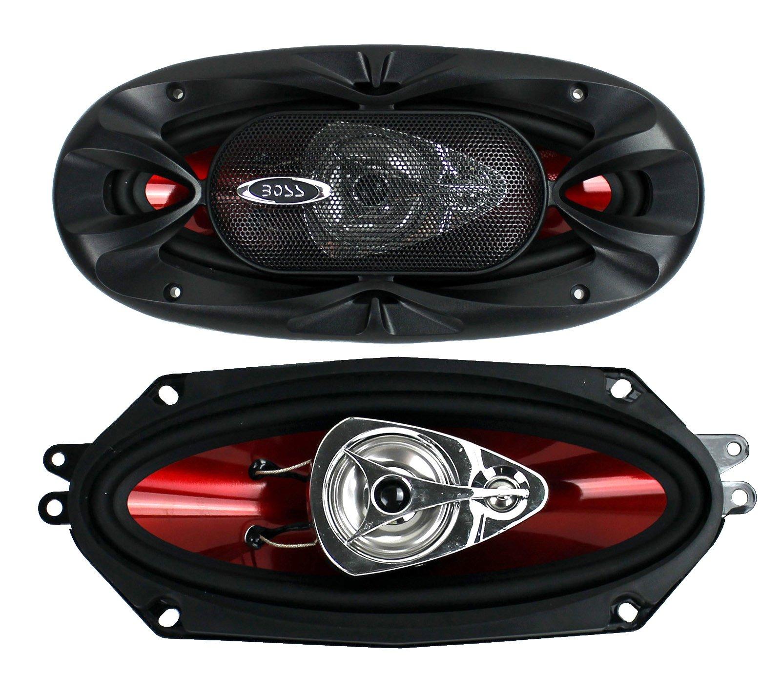 BOSS Audio Systems BOSS Audio 4x10 3-Way 400W Full-Range Chaos Exxtreme Car Audio Speakers (4 Pair)