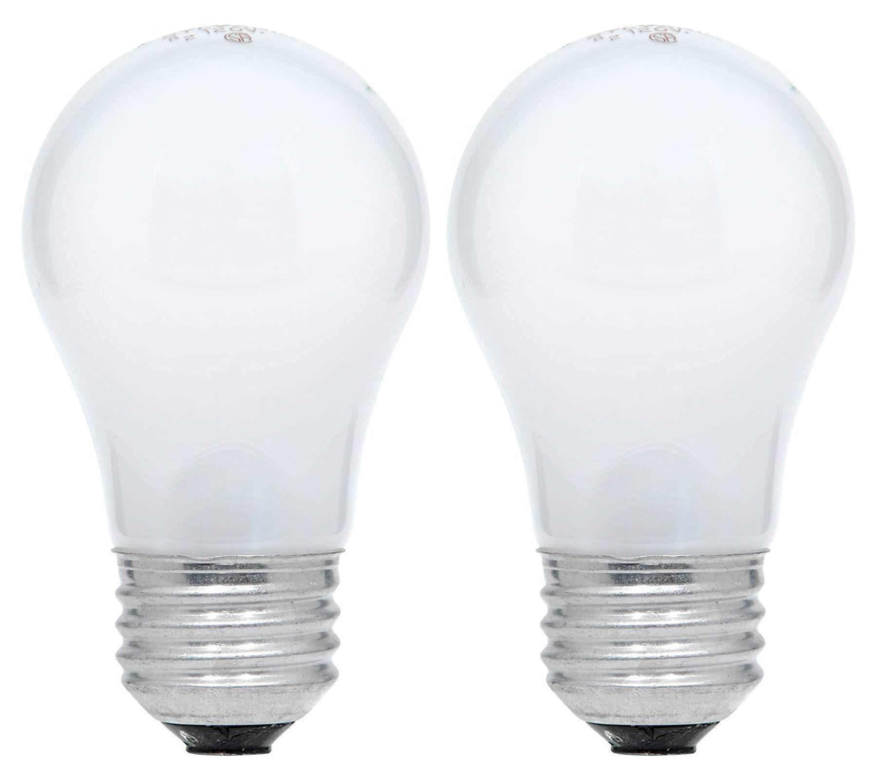 SYLVANIA Sylvania Soft White Incandescent A15 Bulb, Medium Base | 15 Watts/120 Volts | 2-Bulbs Per Pack (2-Bulbs Total)