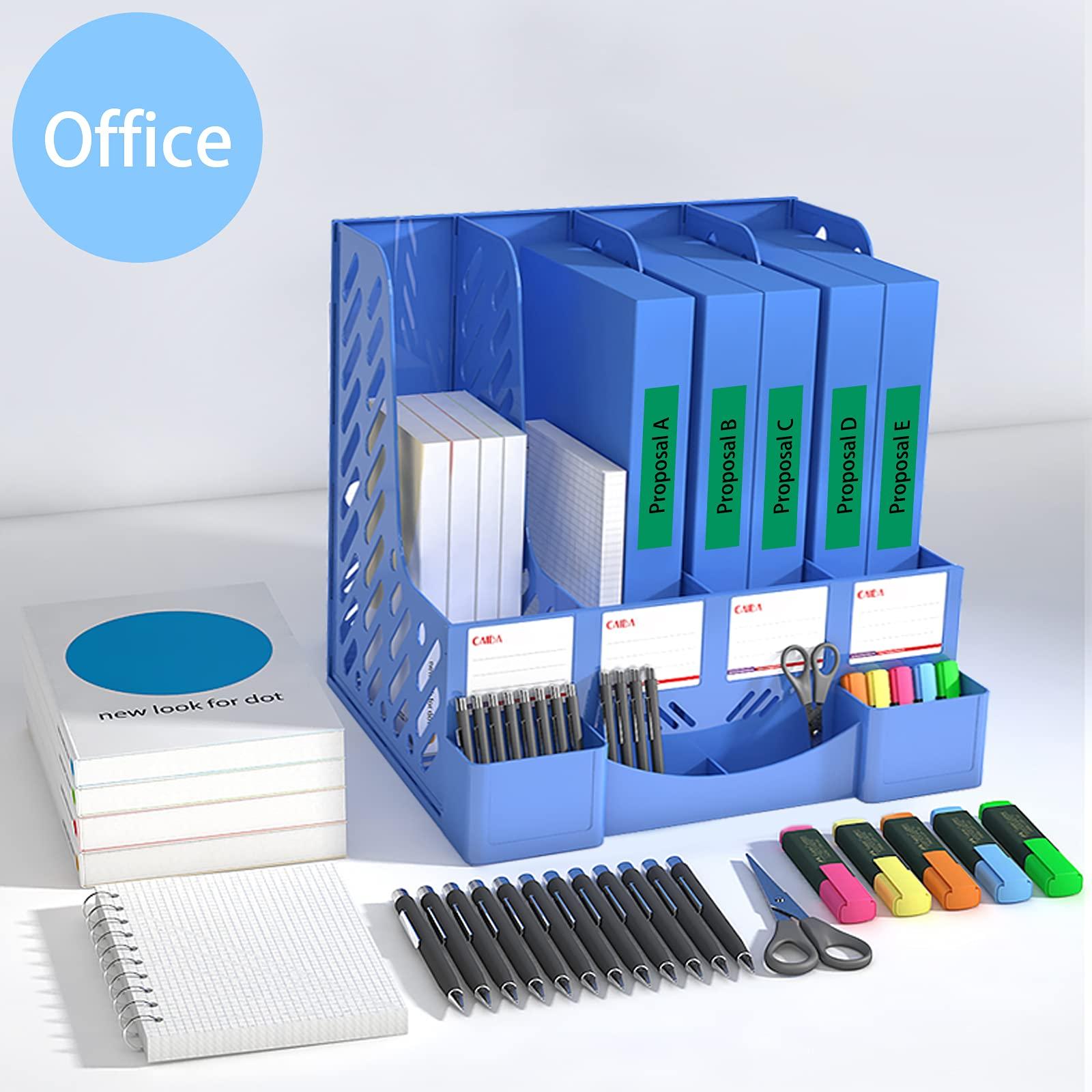 greencycle GREENCYCLE Compatible for Dymo LT 91334 (S0721640) Plastic Label Tape Refills Black on Green 12mm 1/2\" X 4m 13 ft Self-Adhesive Label Maker Tape for LetraTag LT-100T LT-100H QX50 2000 XR, 5 Pack