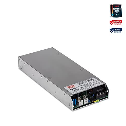 TRENDnet TRENDnet 1000W, 48V DC, 21A AC to DC Industrial Power Supply with PFC Function, TI-RSP100048, Compatible with 4U 19” Rackmount TI-R4U (Sold Separately), Built in DC Fans, UL 508 Approved