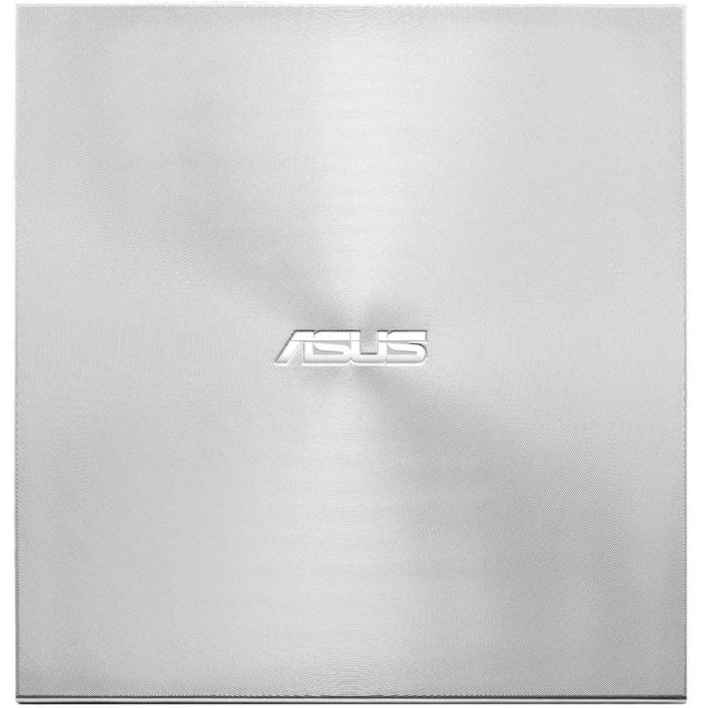 ASUS ASUS ZenDrive Silver 13mm External 8X DVD/ Burner Drive +/-RW with M-Disc Support, Compatible with both Mac & Windows and Nero BackItUp for Android devices (USB 2.0 & Type-C cables included)