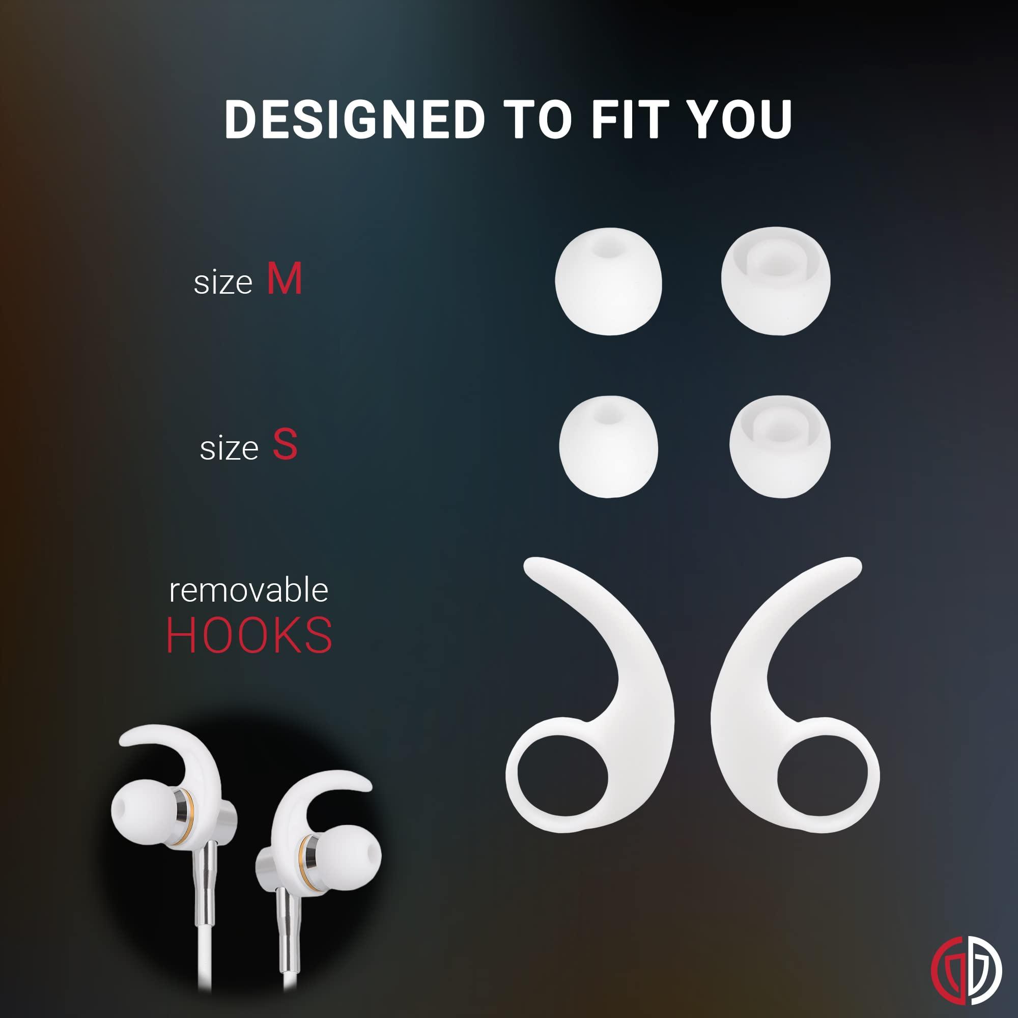 ATMOSURE ATMOSURE Air Tube Headphones Anti Radiation EMF Free Headphones with Carry Case, Microphone, Volume Control, Clipper and Set of Ear Tips