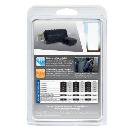 Centon Centon 32 GB DataStick Sport Waterproof USB 2.0 Flash Drive DSW32GB-003