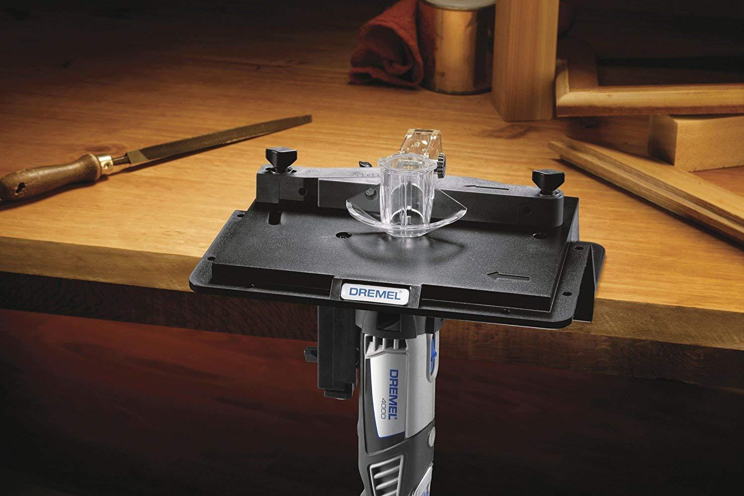 Dremel Dremel 231 Portable Rotary Tool Shaper and Router Table- Woodworking Attachment Perfect for Sanding, Shaping, and Trimming Edges