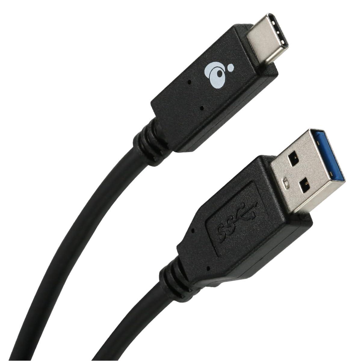 IOGEAR IOGEAR Charge & Sync Flip USB 3.1 Gen 2 A to C Cable 10 Gbps (USB-If) G2LU3CAM01