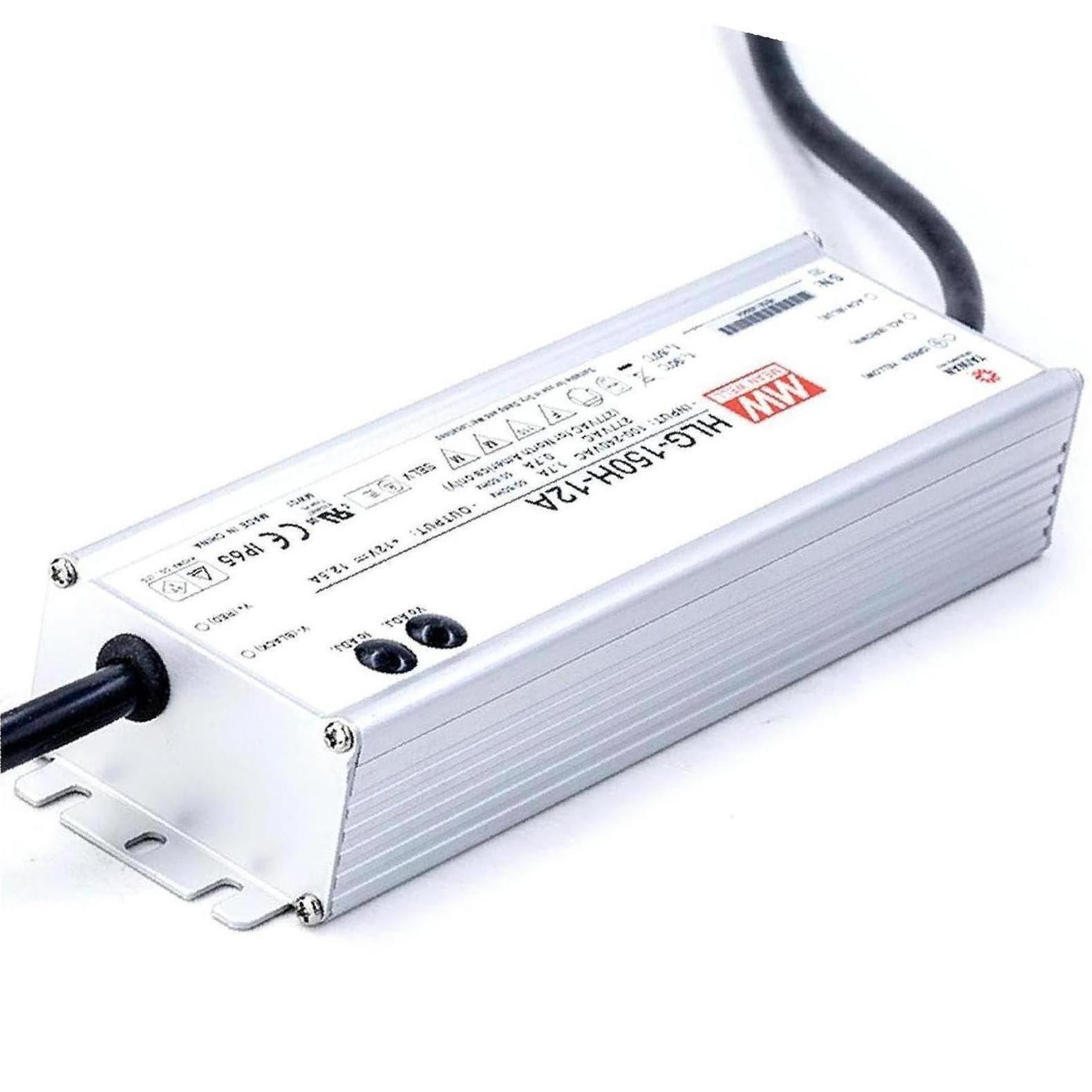 YS powered by MW Generic HLG-150H-12A 12V 12.5A 150W LED Driver IP67 for Outdoor Lighting, YS-HLG-150H-12A