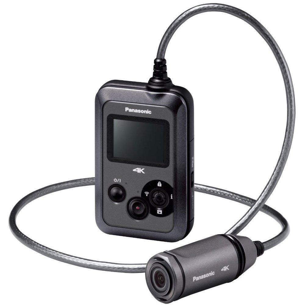 Panasonic Panasonic HX-A500 4K Point-of-View Wearable Action Camera Camcorder with 3-Inch LCD (Gray)