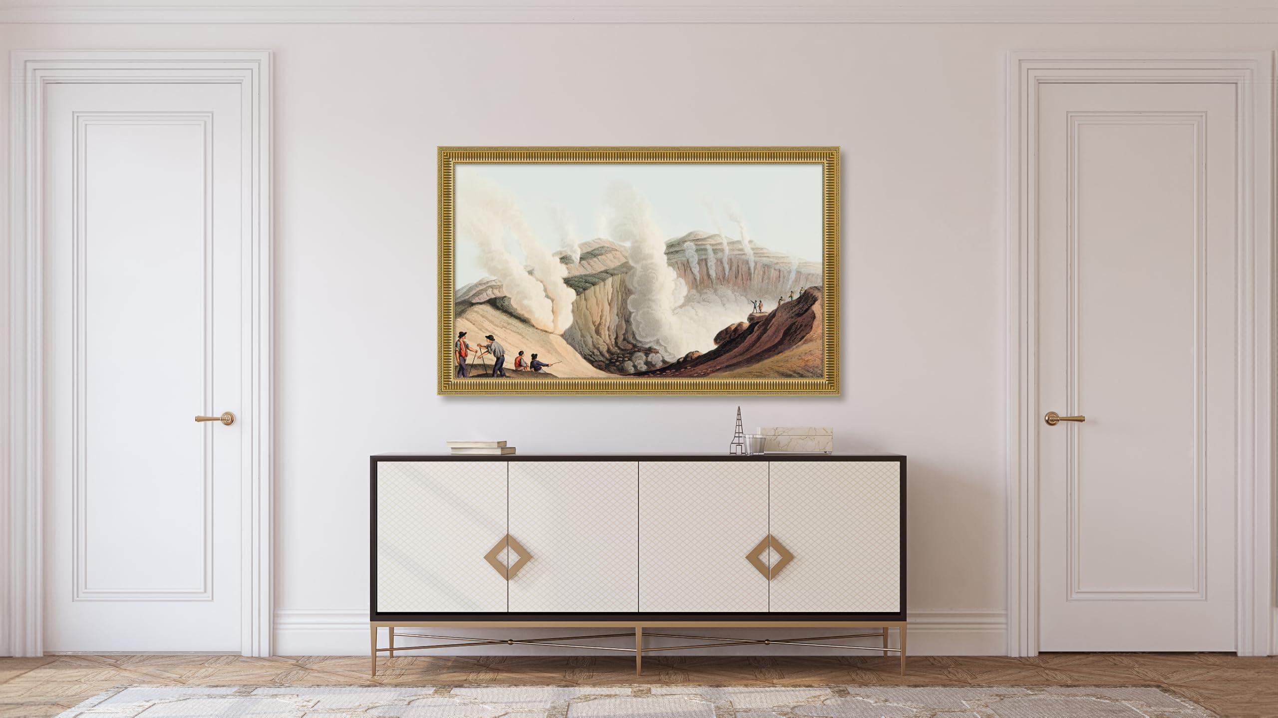 Frame My TV Frame My TV Deco TV Frames - Empire Gold Slim Frame Compatible ONLY with Samsung The Frame TV and Pro (32", Fits 2021-2025)