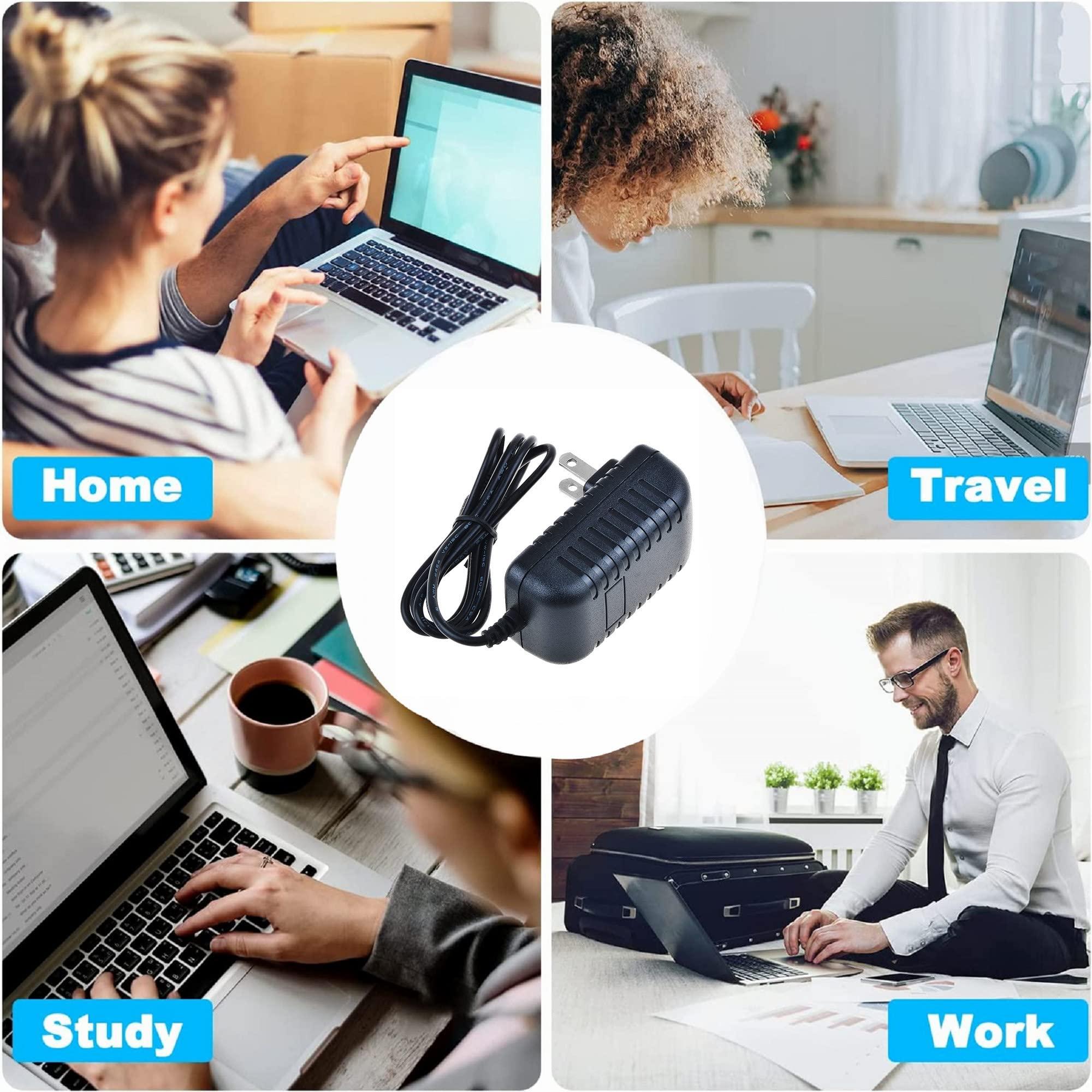 Dysead Dysead AC/DC Adapter for Panasonic KX-TGE274 KX-TGE274S KX-TGE274B KX-TGE275 KX-TGE275S KX-TGE275B DECT 6.0 Bluetooth Cordless Phone KXTGE274 KXTGE275 Power Supply Cord Battery Charger