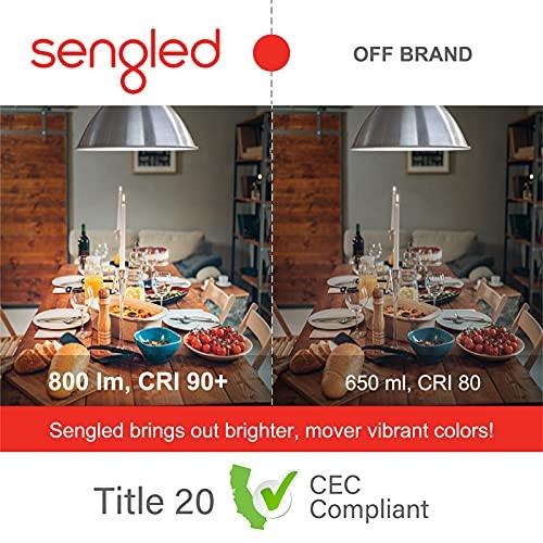 Sengled Sengled Smart Light Bulb, WiFi Light Bulbs That Work with Alexa & Google Home, No Hub Required, Smart LED Light Bulb A19 Soft White Light (2700K), 2 Pack