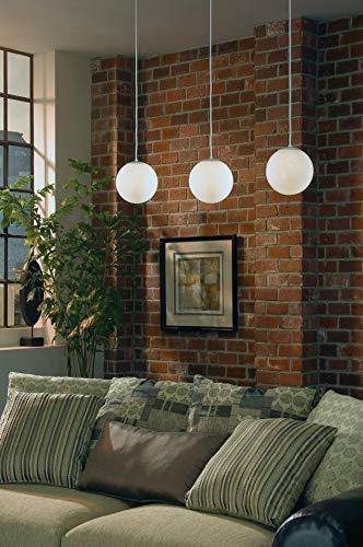 Sea Gull Lighting Sea Gull Lighting 6024-15 Leo Globe Pendant Hanging Modern Fixture, One - Light, White