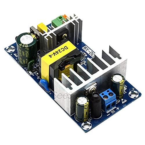 ElectronicMaker Power Supply Module AC 110v 220v to DC 24V 6A AC-DC Switching Power Supply Board Overvoltage Overcurrent Circuit Protection