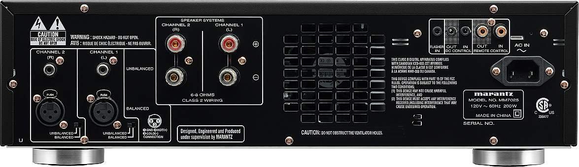 Marantz Marantz MM7025/N1B Amplifier Black