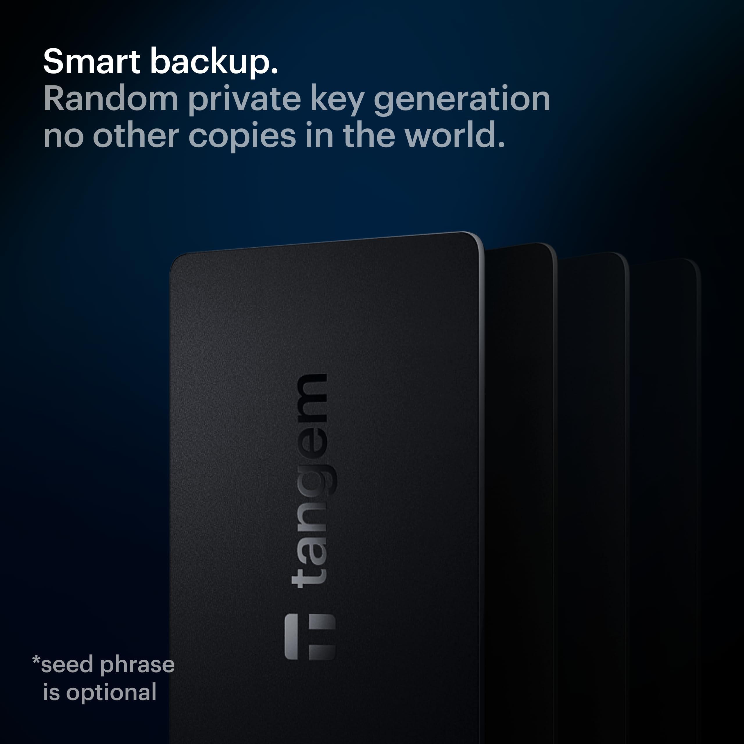 TANGEM TANGEM Wallet Pack of 2 - Secure Crypto Wallet - Trusted Cold Storage for Bitcoin, Ethereum, NFT\'s & More Coins - 100% Offline Hardware Wallet