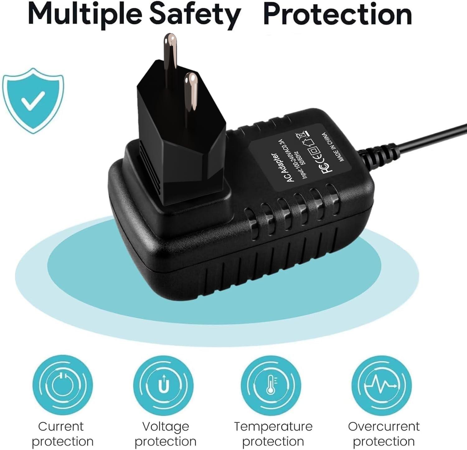 GUY-TECH Guy-Tech AC/DC Power Adapter Compatible for Logitech Z200 2.0 Multimedia Speakers