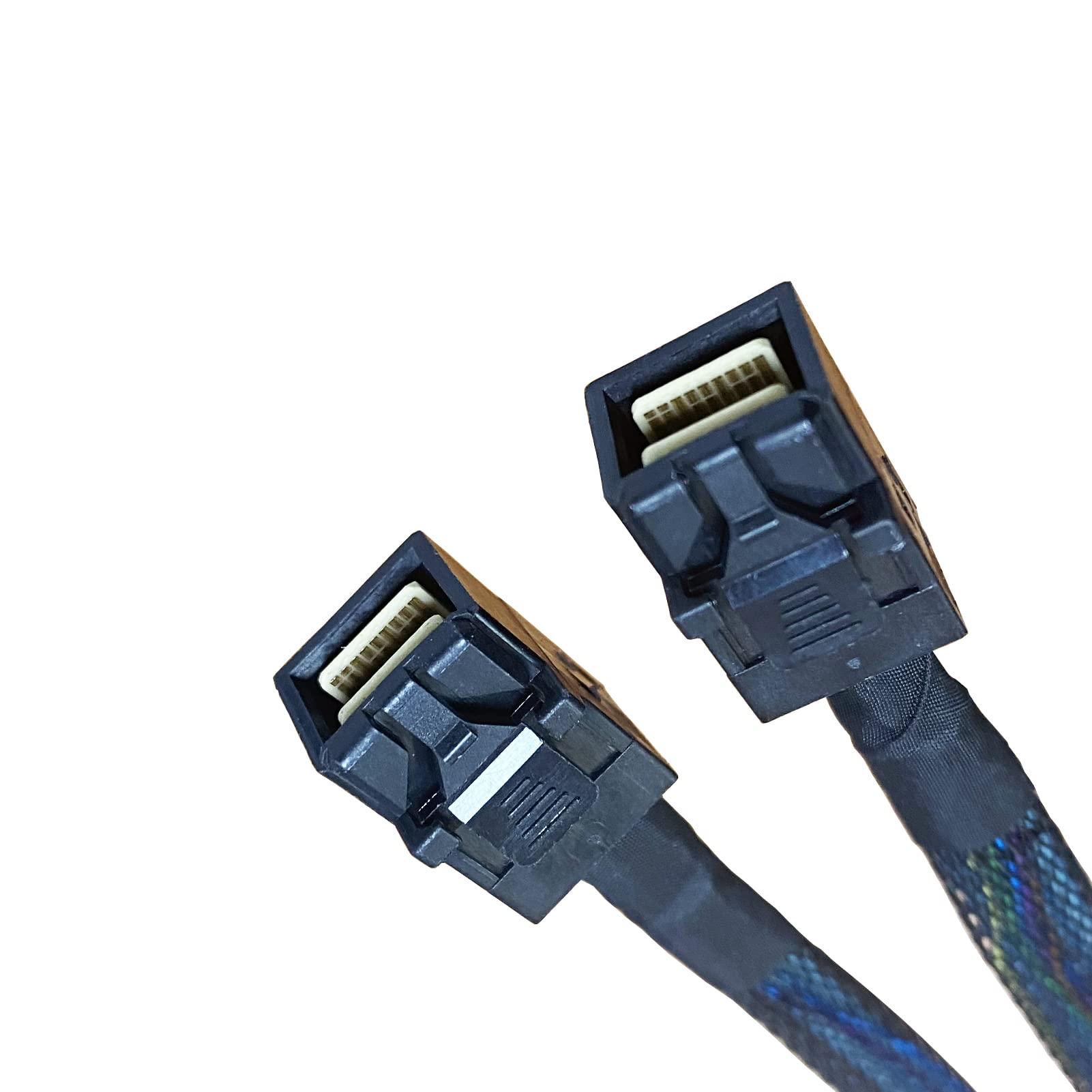 DiliVing DiliVing 8X to 2* 4X,- 74Pin to 2*- 36Pin Cable 80cm(Broadcom MPN 05-60002-00)