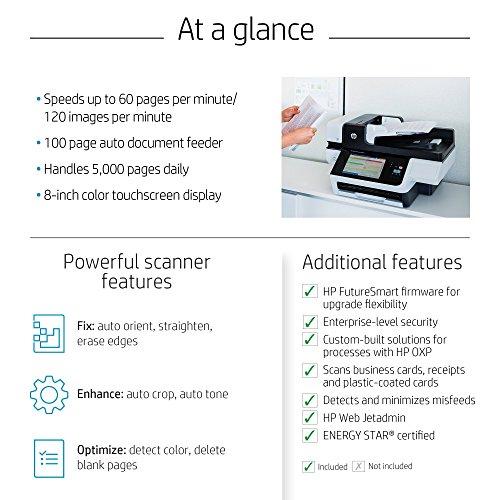 HP HP Digital Sender Flow 8500 fn1 OCR Document Capture Workstation (Renewed)
