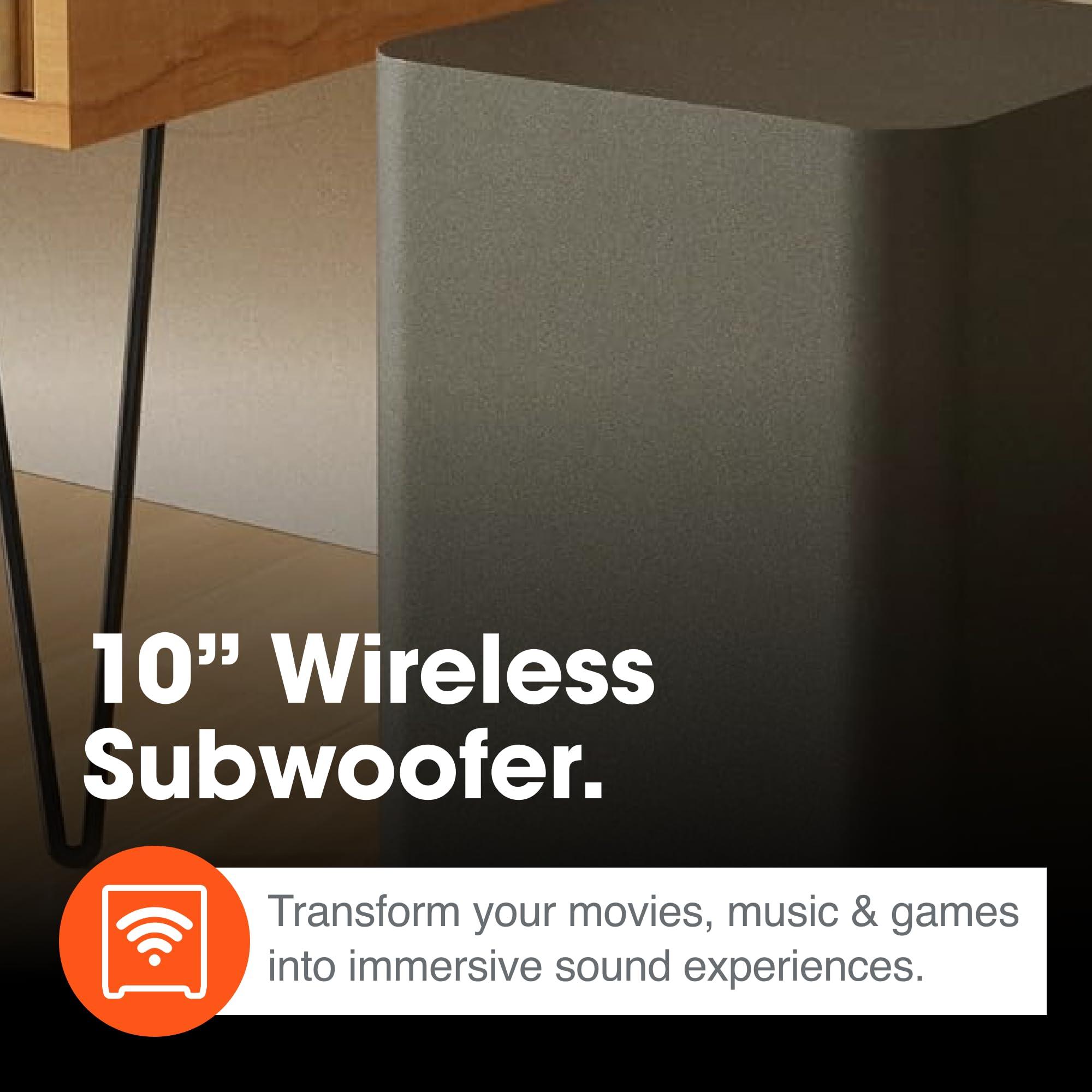 JBL JBL Bar 1000 All-in-One Soundbar with Detachable Surround Speakers, MultiBeam, Dolby Atmos & DTS:X (Black) + AudioQuest Pearl 48 HDMI Cables