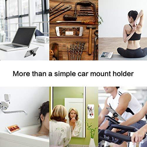 Humixx Humixx Magnetic Car Phone Mount 360 Degree Rotation, Magnetic Cell Phone Holder for Car Dashboard Compatible with iPhone 11 Pro/ SE/ XR/ XS/ 8, Samsung Note 20 10 9 8 S20 Ultra S10 and More