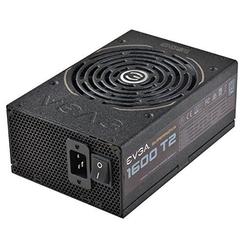 EVGA EVGA SuperNOVA 1600 T2 80+ TITANIUM, 1600W ECO Mode Fully Modular NVIDIA SLI and Crossfire Ready 10 Year Warranty Power Supply 220-T2-1600-X1