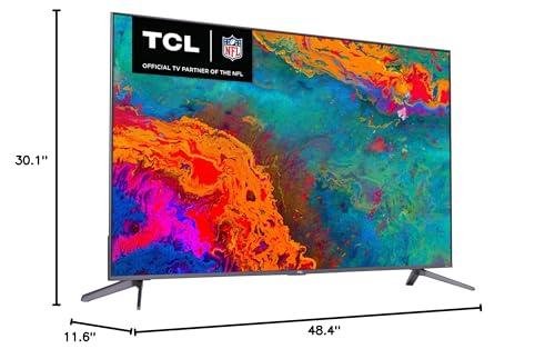 TCL TCL 55-inch 5-Series 4K UHD Dolby Vision HDR QLED Roku Smart TV - 55S535, 2021 Model