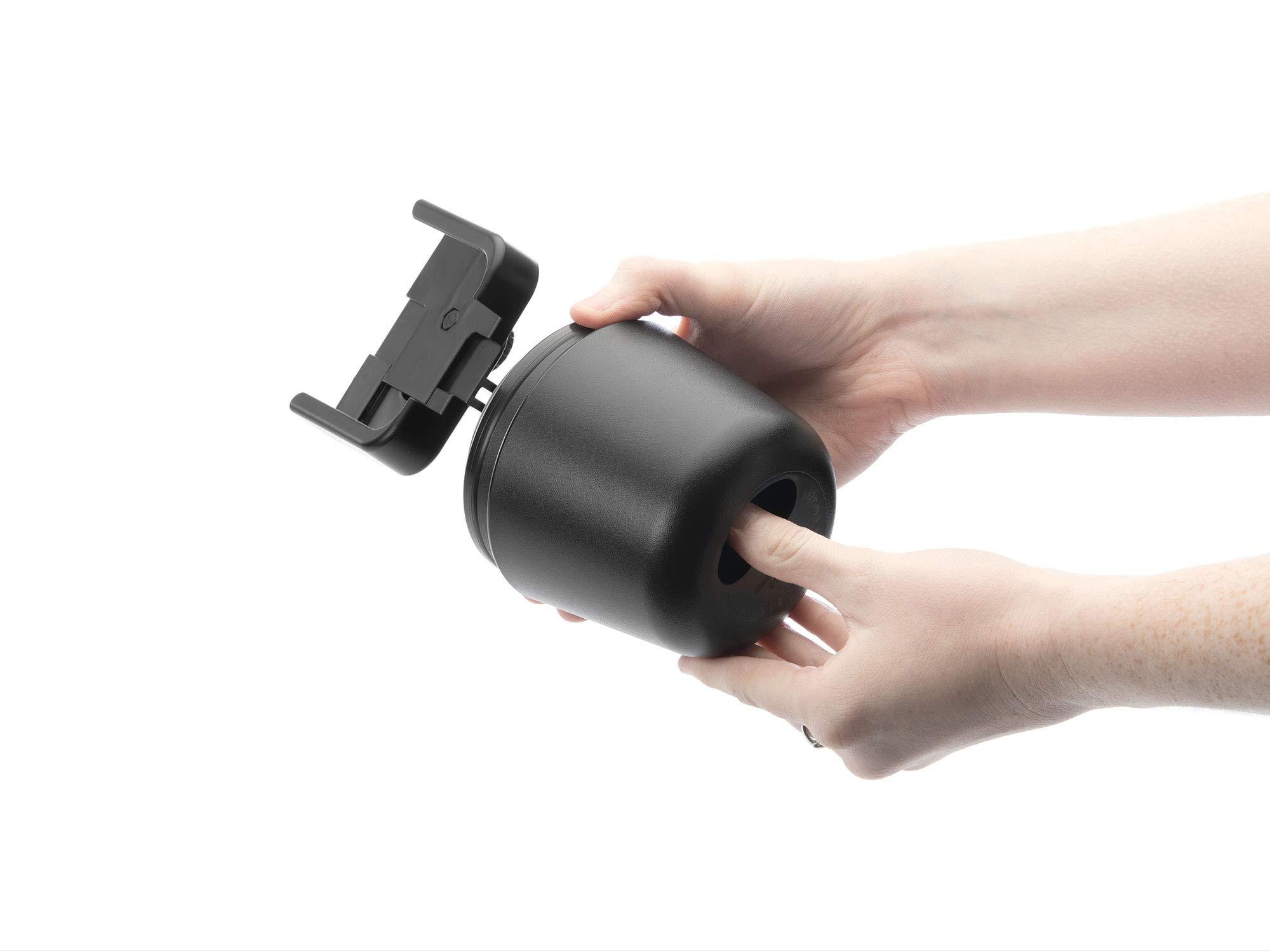 WeatherTech WeatherTech CupFone Adjustable, Universal Cup Holder Phone Mount Accessory for Car Compatible with iPhone & Other Smartphones Open Access Design for Cell Phone Charging