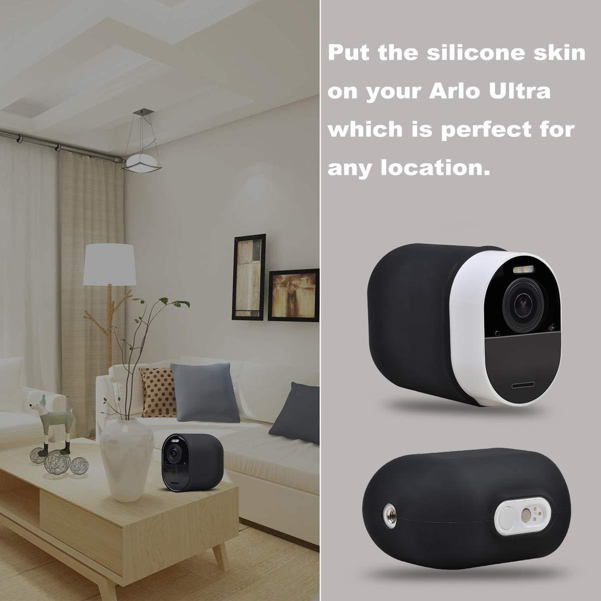 Pickle Power Arlo Silicone Skins - 4 Pack Protective Case Cover for Ultra/Ultra 2 & Pro 4/Pro 3 Camera