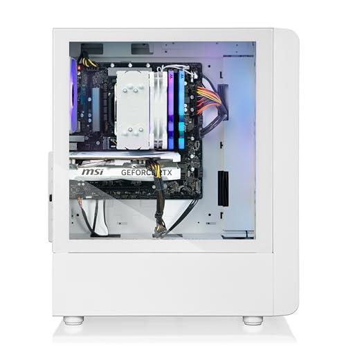 Thermaltake Thermaltake LCGS Quartz i360 R4 Gaming Desktop (Intel Core i5-12400F, ToughRam 16GB DDR4 3600MHz RGB Memory, NVIDIA GeForce RTX 3060, 1TB NVMe M.2, WiFi, Windows 11) S2QT-B66R-360-LCS