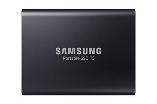 SAMSUNG SAMSUNG T5 Portable SSD 1TB - Up to 540MB/s - USB 3.1 External Solid State Drive, Black (MU-PA1T0B/AM)