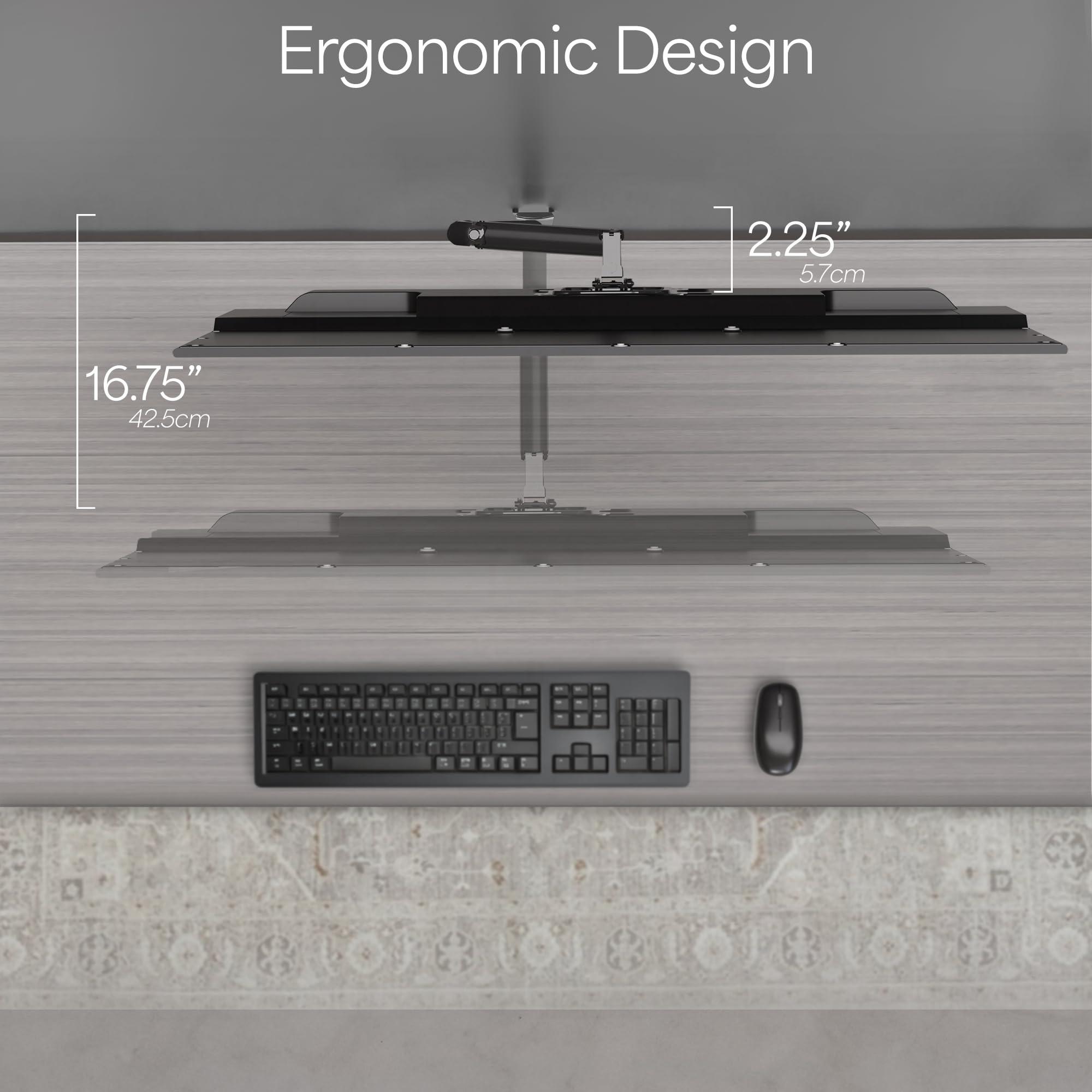 VIVO VIVO Premium Aluminum Single TV Wall Mount for 23 to 43 inch Screens, Adjustable Arm, Fits up to VESA 200x200, MOUNT-G200B