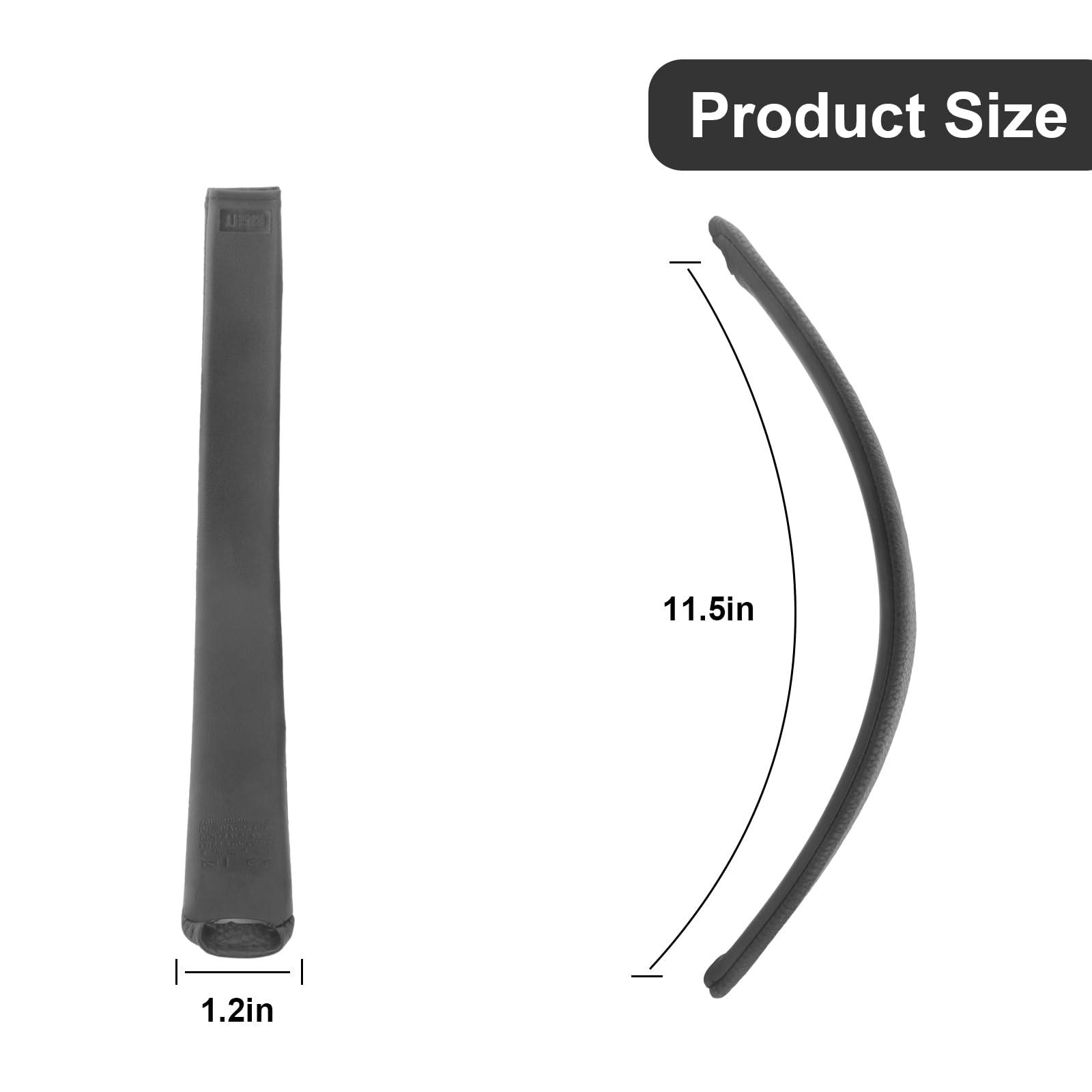 Sodorous Major III Replacement Headband Pads Repair Parts Compatible with Marshall Major III 3 Major IV Major 4 Heaphones Comfort Protein Leather and Soft Memory Foam Top Headband-Black