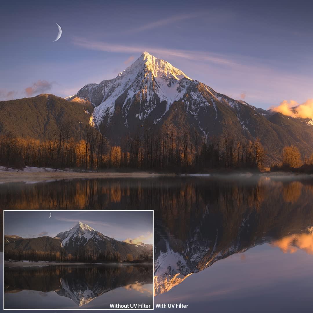 Haida Haida Greystone UV Clear Protective Filter Multi-Coated Ultraviolet Ultra Slim HD Waterproof Scratch Resistant Filter72MM