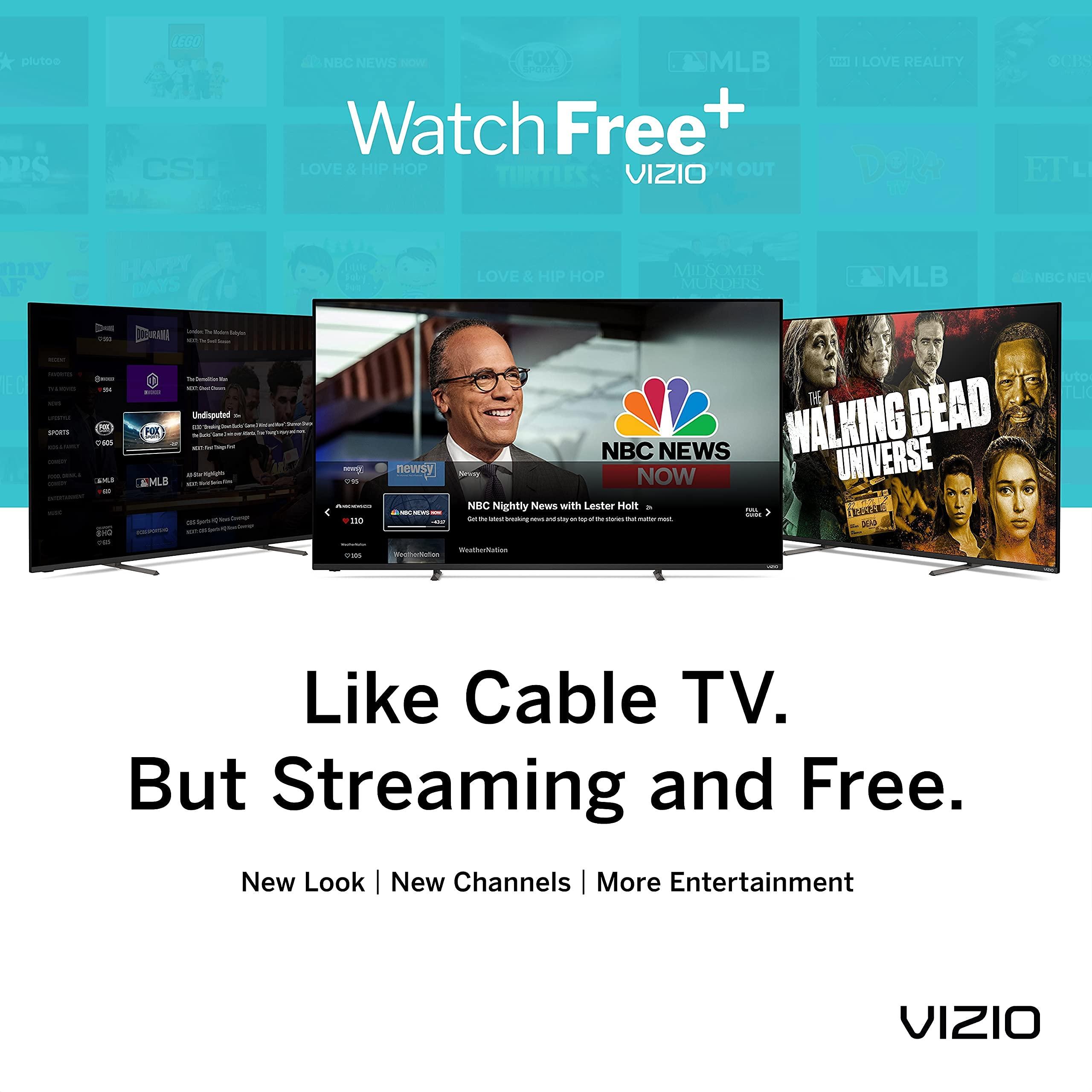 VIZIO VIZIO 40-inch D-Series Full HD 1080p Smart TV Chromecast Built-in Streaming Channels, D40f-J09, 2021 Model 40 inches (Renewed)