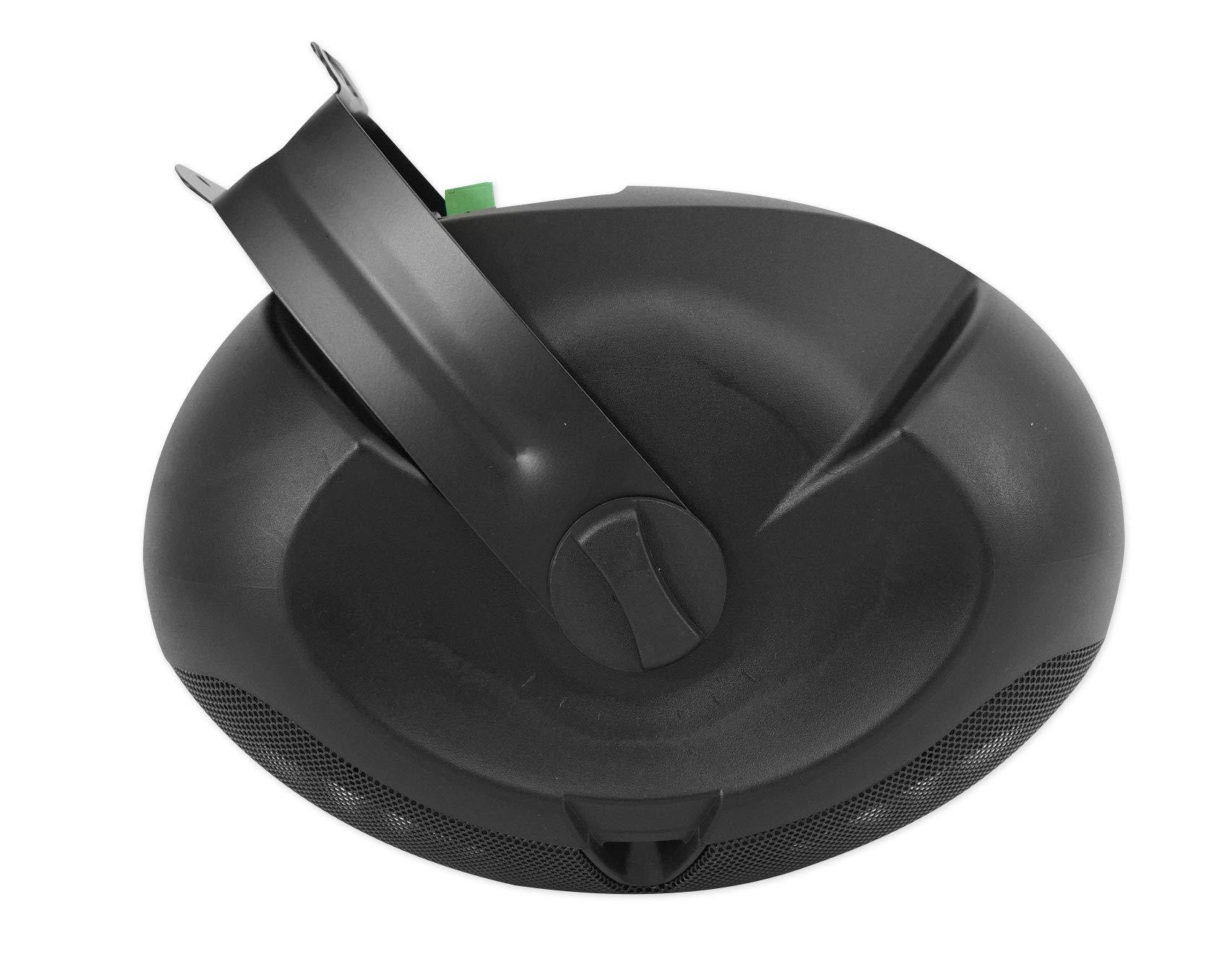 Rockville Rockville (4) D4-70 Black Dual 4" 70v Commercial/Restaurant Wall Mount Speakers