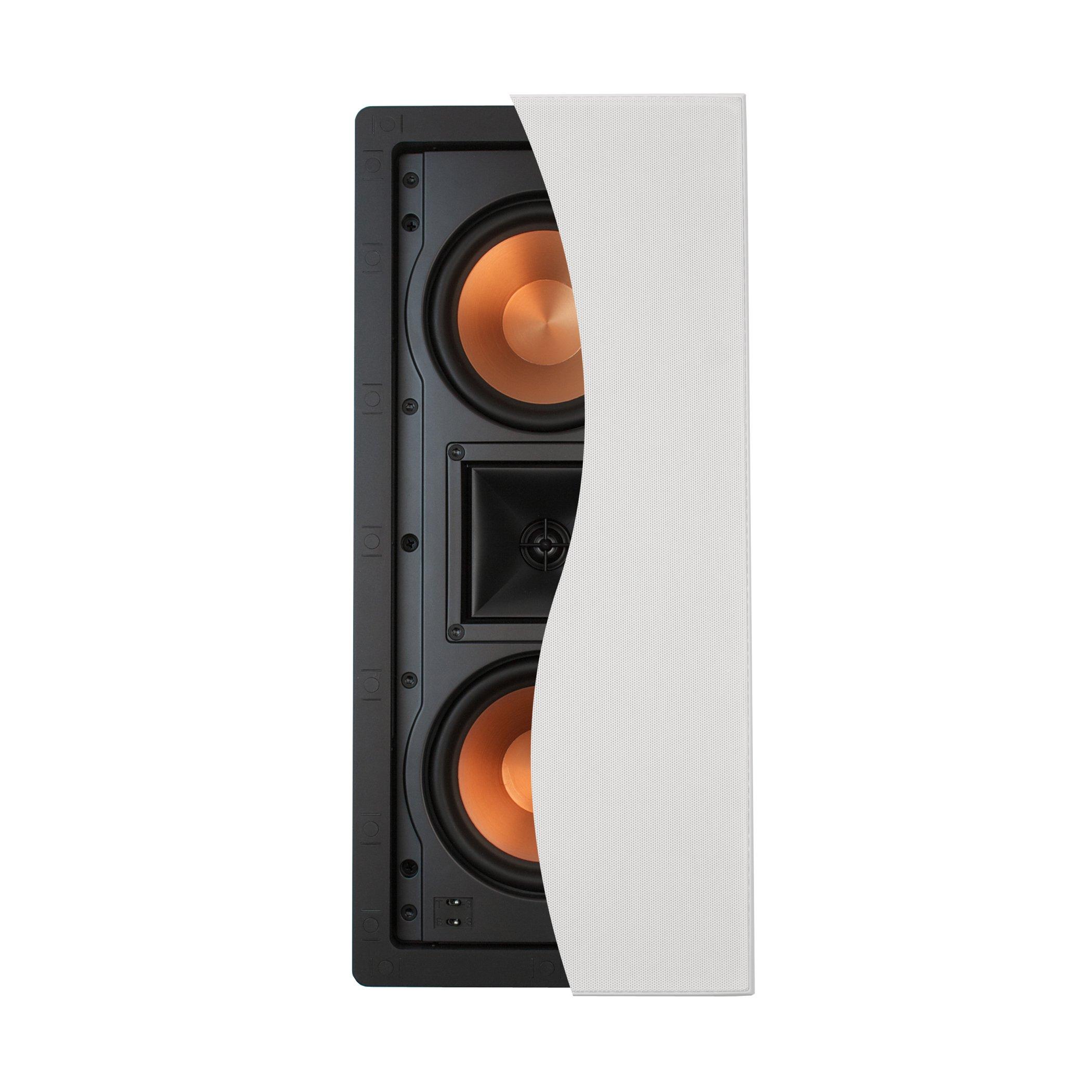 Klipsch Klipsch R-5502-W II in-Wall Left, Center or Right (LCR) in-Wall or in-Ceiling Speaker Two-Pack