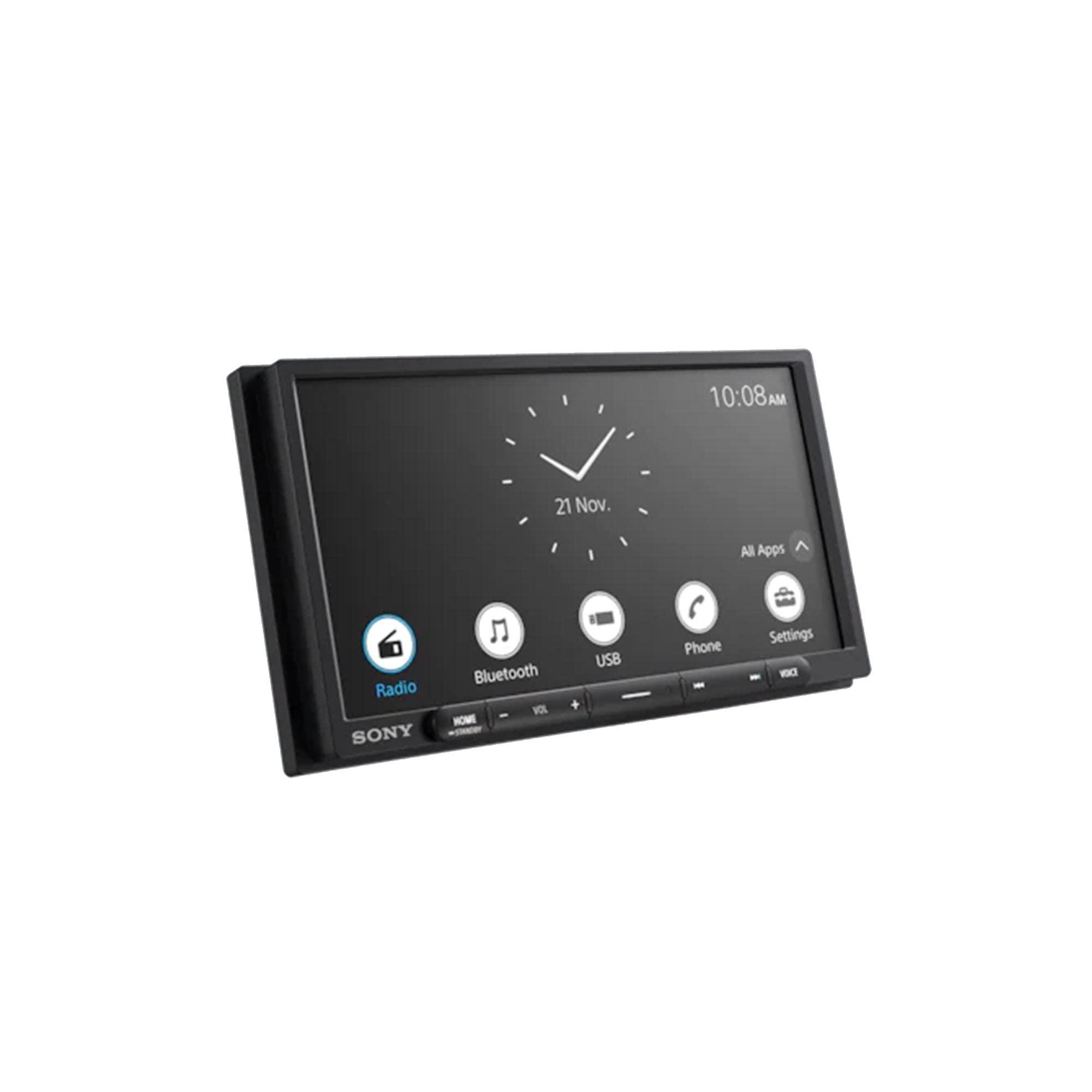 Sony Sony XAV-AX4000 AV Receiver with CarPlay/Android and Maestro, K150 Dash Kit & T-Harness, and ADS-MRR Maestro Universal Radio Replacement and Steering Interface Compatible with 13-14 F150 Trucks with