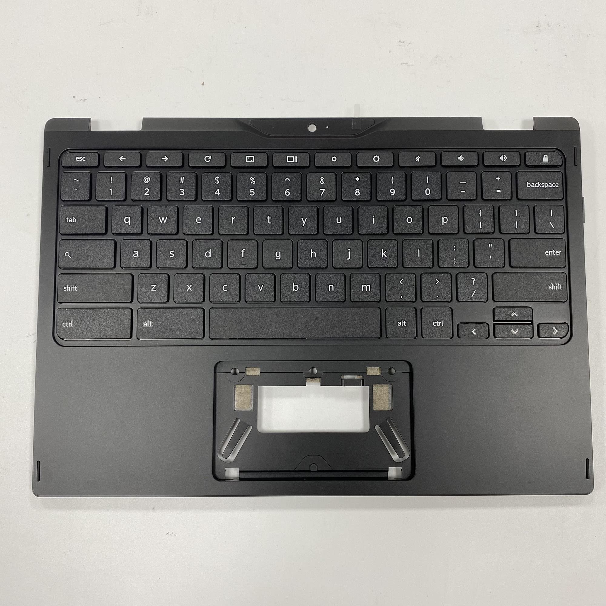 LTPRPTS LTPRPTS Replacement Laptop Upper Case Palmrest Keyboard Assembly Part for Chromebook Spin CP511-2HT R752T R752TN 6B.H93N7.021 Black