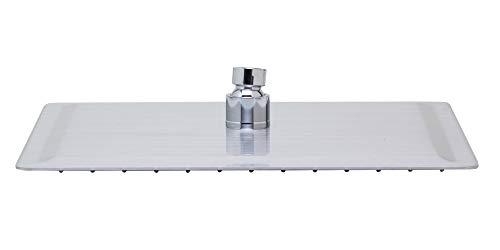 ALFI brand ALFI brand RAIN12S 12-Inch Solid Square Ultra Thin Rain Shower Head, Brushed Stainless Steel