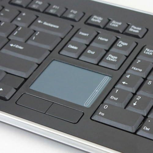 Adesso Adesso AKB-440UB SlimTouch Desktop Keyboard with Integrated Touchpad and Multimedia Hotkeys