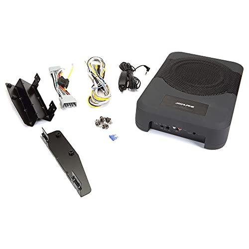 Alpine Alpine PWE-S8-WRA 8-inch Compact Powered Subwoofer System for 2011-2018 JK 4-door Jeep Wrangler